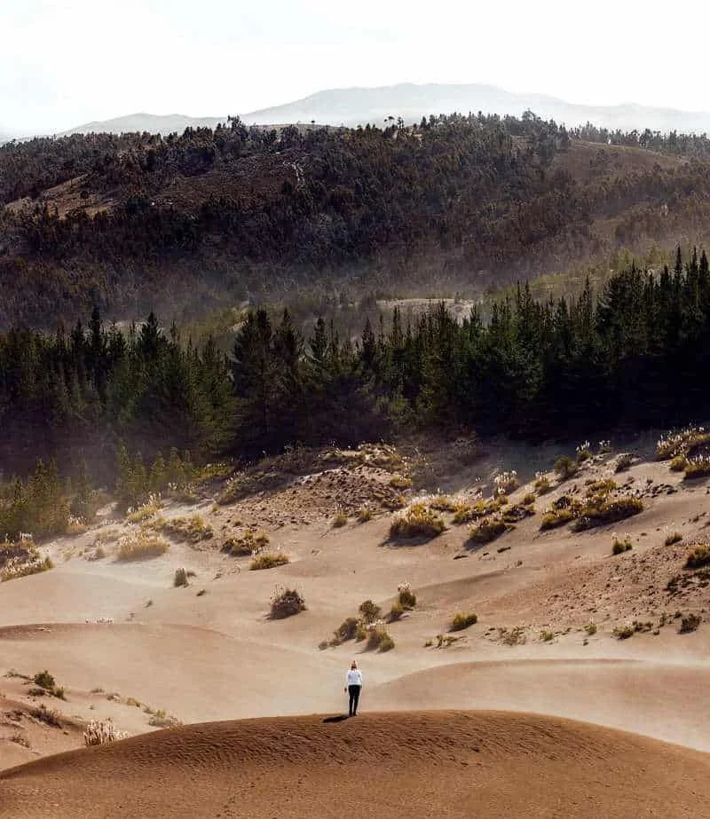 Desierto de Palmira en Ecuador
