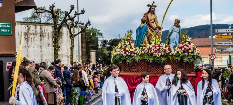 Holy Week celebrations in Riobamba