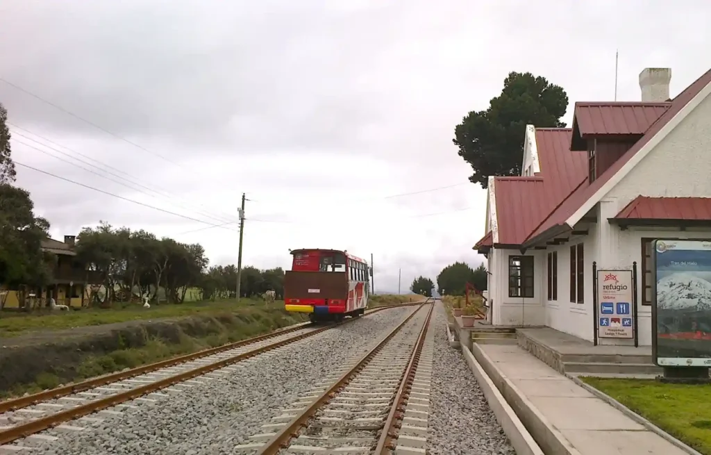 Páramo de Urbina a los pies del Chimborazo